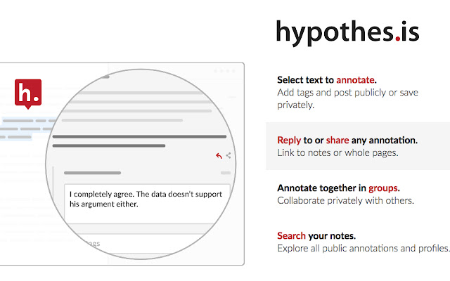 intro view of Hypothes.is